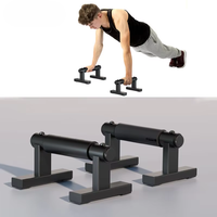 Barres de pompes en acier légères et portables pour hommes, équipement de fitness à domicile, pour la musculation des bras, de la poitrine et des pectoraux, vente en gros