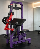 Machine de musculation commerciale de haute qualité à charges guidées pour biceps et triceps, avec système de sécurité, pour clubs de fitness