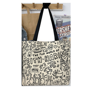 Bolsa de Lona con Logotipo Personalizado para Mujeres Estudiantes Universitarias - Resistente al Agua, Gran Capacidad, Cierre de Cremallera, Asa de Hombro Individual - Product Image 6