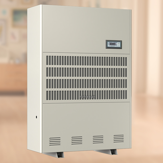 Industrial Indoor Pool Dehumidifier Inverter Metal Durable Precise Humidity Control Air Energy-Efficient Ultra Low Noise