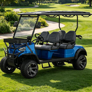 Mini Carro de Golf de Cuatro Ruedas, 190 mm de Distancia al Suelo, Lujoso, 4 Asientos, 48V, Buggy Inteligente - Product Image 1