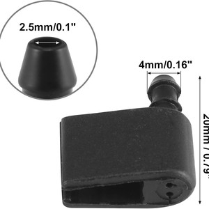 Buse d'essuie-glace Mercedes Benz 2E1955985 2E1955986, pièce de rechange mécanique en nylon - Product Image 5