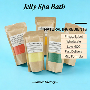 Gel de Cristal para Pedicura y Manicura, Sal de Baño para <span class=keywords><strong>Pies</strong></span> DIY, Polvo de Spa de Marca Privada, <span class=keywords><strong>Masaje</strong></span>, Suavizante, Blanqueador - Product Image 6