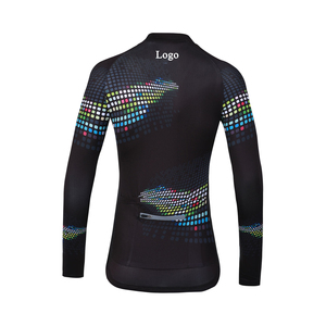 Fashion Custom Daily Ride <b>Cycling</b> Blouse Custom Neckline Material & Graphic Logo Skin Friendly Lightweight Mesh for Urban Street - Product Image 3