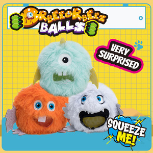 Kids Sensory Fidget Toy Anti-Stress <b>Ball</b> for 5+ Years Old Fashionable TPR Plush <b>Squeeze</b> Toy for Autism Relief - Product Image 4