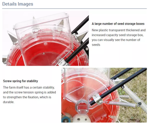 Sembradora équipement agricole manuel outil de semis semoir de riz semoir d'arachide machine <span class=keywords><strong>mas</strong></span> maquinaria y equipos agricolas - Product Image 3