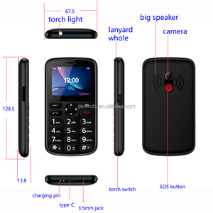 Odm Tùy Chỉnh Tốt Nhất Sos Phông Chữ Lớn Thư Nút Điện Thoại Di Động Cho Volte 4G Đơn Giản Cao <span class=keywords><strong>C</strong></span>ấp Người Cao Tuổi Điện Thoại - Product Image 4