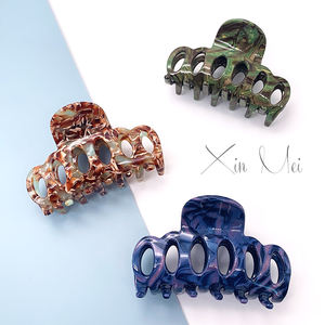 อะซิเตทกิ๊บหนีบผมอะคริลิกขนาดใหญ่,คลิปหนีบผมกรงเล็บพลาสติกตัดขนาดใหญ่คลิปหนีบผมกรรไกรเรซิน <span class=keywords><strong>Artstar</strong></span> - Product Image 4