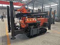 FYX180 Foreuse de puits profonds populaire, petite plateforme de forage, excellente machine de forage pour l'eau