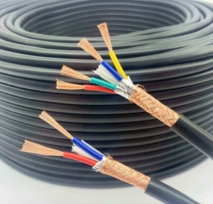 Hot bán ZC--RVVP (kvvrp) 4*2.5mm2 linh hoạt PVC che chắn dây dẫn bằng đồng cáp bện lá chắn loại - Product Image 6