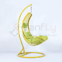 Chaise hamac de jardin en rotin pour extérieur Chaises suspendues en osier pour meubles à balançoire de patio