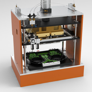 Outil de rivetage de précision sur mesure pour pièces en plastique, fabriqué par Shenzhen Qingluan Electromechanical, pour le pressage à chaud par fusion. - Product Image 3