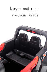 高品质大尺寸 6 轮儿童电动玩具车，儿童塑料电动四轮越野车，适合 <span class=keywords><strong>2</strong></span>-13 岁 - Product Image 4