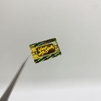 Autocollants holographiques personnalisés à effet 3d, impression à usage unique, logistique rapide