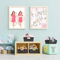 Paniers tissés à la main en maille pour organisateur de placard en lin Paniers de rangement rectangulaires à sangle en nylon pour étagère et organisation de la maison