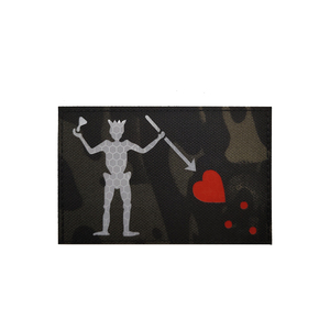 Fournisseurs chinois de patchs tactiques DEVGRU en laser, découpe laser, patch laser IR, Blackbeard Pirate <span class=keywords><strong>Edward</strong></span> <span class=keywords><strong>Teach</strong></span>, 3*5 pouces - Product Image 1