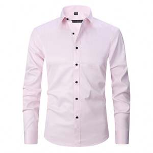Camisa de Vestir para Hombre I-0446 al por Mayor, Manga Larga, Estilo Ejecutivo, Corte Entallado, Camisas de Alta Calidad para Hombre - Product Image 2