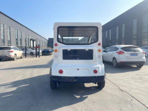 Nouveau chariot de golf à quatre roues de voiture d'autobus touristique électrique à quatre places pour <span class=keywords><strong>le</strong></span> bureau de vente immobilière RV Community Property Patrol - Product Image 6