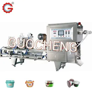 maquina de llenado Automatic Cup Food Ketchup Filling and Sealing Machine