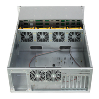 Penjualan Pabrik 4U 3.5 Inci Hdd Tray Rackmount Chassis Server Rak Industri Penutup Komputer 24bay Hotswap