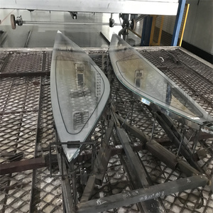 Pare-brise avant moderne personnalisé anti-éclaboussures et ignifuge laminé à chaud <span class=keywords><strong>rail</strong></span> incurvé <span class=keywords><strong>rail</strong></span> haute vitesse bateau - Product Image 1