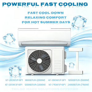 Aire Acondicionado Split Inverter de Pared 9000-24000 BTU R32 220-240V 60Hz Frío/Calor CE Modo Silencioso para Hogar y Dormitorio OEM ODM - Product Image 4
