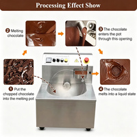 Mini machine à chocolat, petite machine à tempérer et à faire fondre le chocolat, machine à chocolat populaire pour un usage domestique