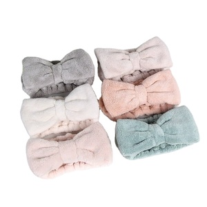 Bandeau Spa en Microfibre avec Nœud, Élastique Antidérapant pour Cheveux, Visage, Maquillage, Soins de la Peau, Fêtes et <span class=keywords><strong>Occasions</strong></span> Spéciales - Product Image 1