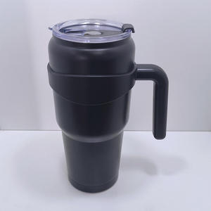 Bicchiere Termico con Coperchio e Cannuccia, Tazza da Viaggio in Acciaio Inox, Bicchiere per Caffè a Doppia Parete con Isolamento Sottovuoto - Product Image 4