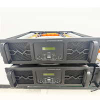 Amplificateur de scène KFKD 3U 2 canaux 2500W classe TD pour basses puissantes, idéal pour les événements extérieurs et les enceintes de sonorisation