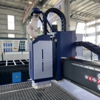YOUHAOCNC Meilleure machine de fraisage CNC à 3 axes 1325x2030 pour le bois avec contrôle Mach3, broche unique et engrenage