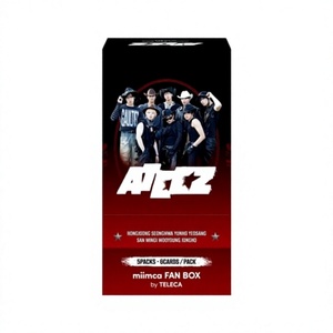กล่องการ์ดสะสม ATEEZ Miimca ของแท้ ซีลปิดอยู่ ของสะสมไอดอลเกาหลี ของขวัญสำหรับแฟนคลับเคป๊อป - Product Image 1