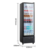 Vente directe d'usine, refroidisseur de boissons, armoire à boissons froides, équipement de réfrigération de bar, présentoir à boissons alcoolisées, réfrigérateur commercial