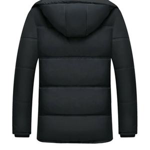 Veste matelassée à capuche pour homme, coupe-vent, blouson à bulles matelassé, manteau d'hiver décontracté, Design sur mesure, offre spéciale - Product Image 4