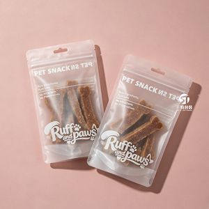 Bolsas de Snacks para Mascotas, de 1 kg a 10 kg |   Empaque con Cierre Mate Esmerilado y Muesca de Apertura para Alimentos de Perros y Gatos - Product Image 1