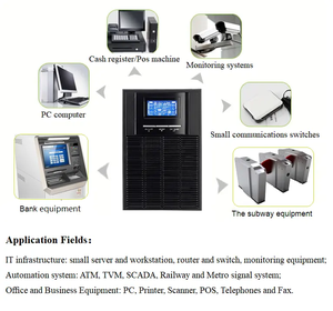 Banatton <strong>3KVA</strong> Online <strong>UPS</strong> PF 1.0 High Frequency Factory Directly Sale for Bank - Product Image 4