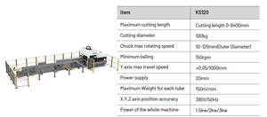 Machine de découpe laser à fibre tube JQ Laser <span class=keywords><strong>KS120</strong></span>, vente chaude - Product Image 4