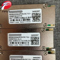 Carte OLT Combo GPON XGS-PON 50G-PON Asymétrique 8 Ports ATED 901 H901ATED C+ pour Système de Réseau d'Accès Fibre Optique MA5800X7 X15 X17