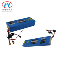Batterie lithium-ion 36V 10Ah 16Ah pour vélo électrique, batterie rechargeable avec BMS, longue durée de vie, fabrication sur mesure
