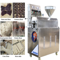 Boulangerie ronde sucre patate douce automatique amidon de maïs riz vermicelles extrudeuse arrose découpe Making Machine fabricant