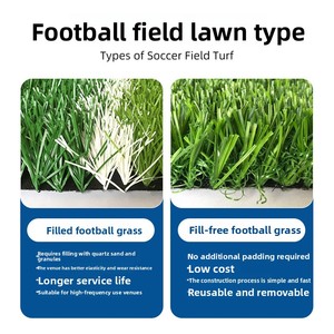 Césped Artificial de Material PEPP Premium, Alfombra Deportiva para Exteriores, Cancha de Fútbol para Escuelas, Estadios, Césped Sintético de Pelo Denso - Product Image 3