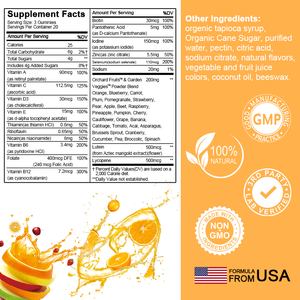 Oem פקטין בריאות תערובת של ויטמין D A <span class=keywords><strong>C</strong></span> E <span class=keywords><strong>B12</strong></span> אבץ וביוטין גומי מולטי ויטמינים דוברים צורה למבוגרים - Product Image 4