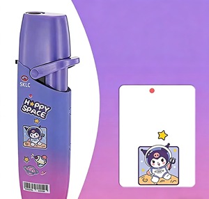 ไฟแช็คกูโรมิ เฮลโลคิตตี้ ลายการ์ตูน สีฟ้าไล่เฉด  แบบโลหะ  กันลม  เติม<span class=keywords><strong>แก๊ส</strong></span>บิวเทนได้  เหมาะสำหรับเป็นของขวัญ  รับผลิตแบบ OEM ขายส่ง - Product Image 4