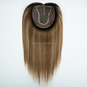 วิกผมแท้ 100% จากรัสเซีย แบบ Remy  ติดตั้งด้วยลูกไม้ด้านหน้า สำหรับผู้หญิง ความหนาแน่น 120% จากโรงงานโดยตรง ผู้จัดจำหน่ายยอดนิยม ขนาด 6*7 - Product Image 5