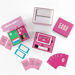 Đảng Tàu phá băng cuộc trò chuyện khởi động trò chơi tùy chỉnh câu hỏi tạo thẻ trò chơi với chèn trên và dưới hộp dịch vụ in ấn - Product Image 1