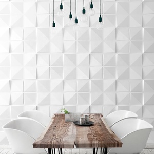 Panel de Pared 3D con Efecto Ladrillo de PVC para Decoración de Paredes Exteriores de Salas de Espera, Diseño de Pared Pop 3D al por Mayor - Product Image 2