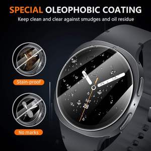 ฟิล์มกันรอยกระจกนิรภัยใส 2.5D 9H สำหรับ Samsung Watch 9 ขนาด 44 มม. ป้องกันรอยขีดข่วน ไม่มีฟองอากาศ ฟิล์มป้องกันหน้าจอนาฬิกา ขนาด 40 มม. - Product Image 5