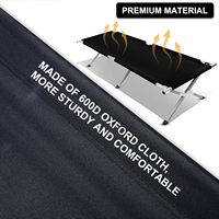 Lit de camping pliable pour adultes, lit de jardin portable, résistant, imperméable, de qualité industrielle, vente en gros