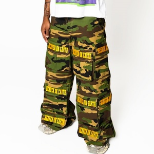 Pantalones Cargo de Camuflaje de Alta Calidad, 100% Algodón, Diseño Real Tree, Corte Holgado y Extra Grande - Product Image 1