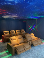 Luxus Modern Home Cinema Chair Liege Sitz gelegenheiten mit Sesseln für Villa Keller Holz material für den Home Office-Einsatz